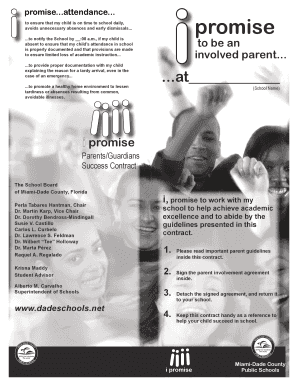 Miami-Dade County Parent Success Contract