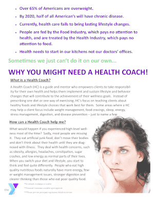 Health Coach Program Registration Form