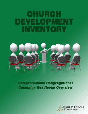 Nonprofit Development Inventory Form