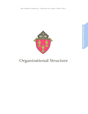 ORGANIZATIONAL STRUCTURE - dioceseccorg