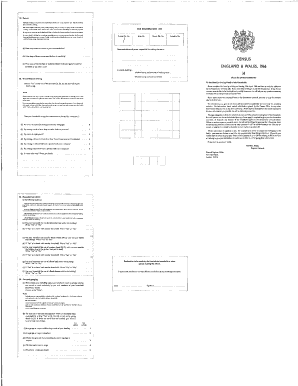 England 1965 Census Regulations Forms England 1965 Census Regulations Forms - hist umn