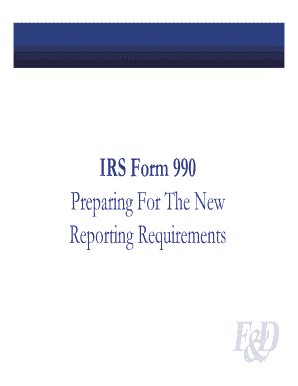 IRS Form 990 Annual Information Return