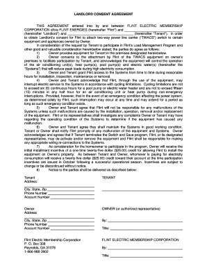 Landlord Consent Agreement