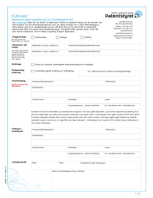 Power of Attorney for Patent Applications