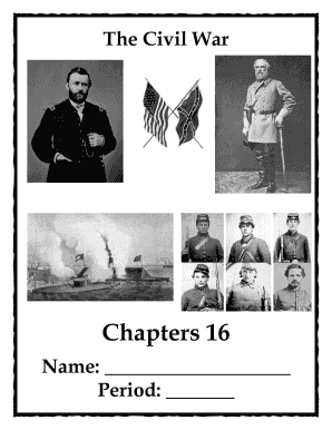 Civil War Study Guide