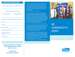 Employee Giving Form