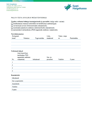 Healthcare Institution Access Request Form