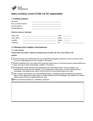 Lapsehoolduspuhkuse Avaldus Fill And Sign Printable Template Online