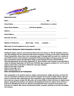 Calling all singers dancers and musicians Dont miss