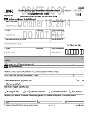 Form 1094-C Draft