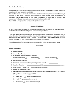 Dear Eye Care Practitioner expected to take about 5 - apps elsevier