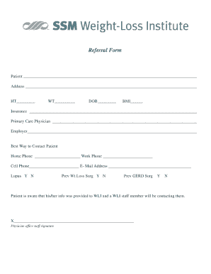 Referral Form