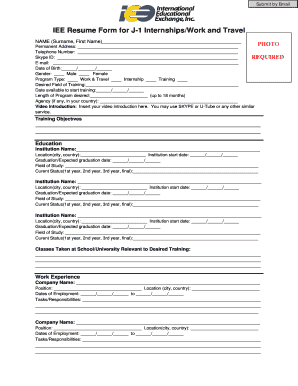 Submit your resume now