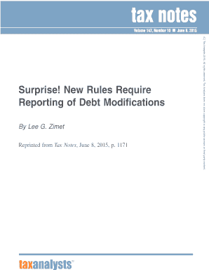 IRS Form 8937 Reporting Rules