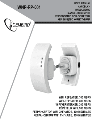 WIFI REPEATER, 300 MBPS - gmb