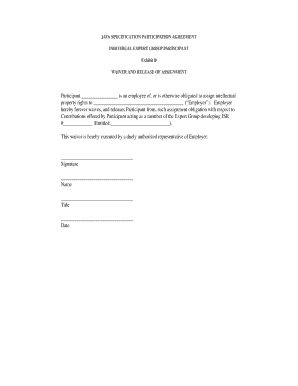 Java Specification Participation Agreement