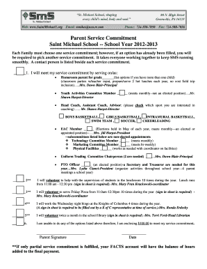 Parent Service Commitment - bsaintmichael1orgb