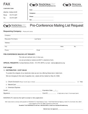 NadonaLTC Membership Application Form