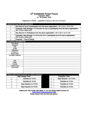 Th IndiaDoble Power Forum - Doble Engineering Company