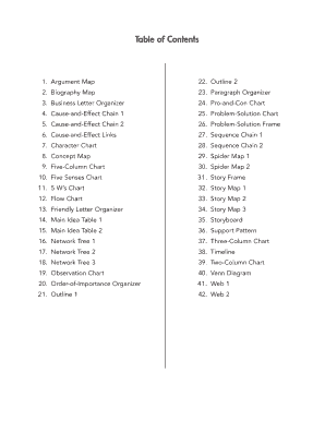 Table of Contents - FLYPARSONSorg - flyparsons