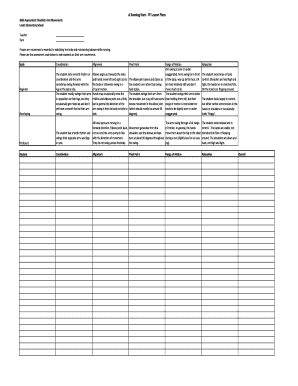 Elementary School PE Lesson Plan - Arm Movements Assessment