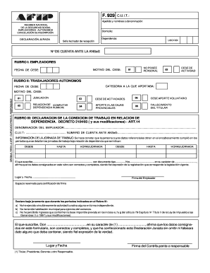 Formulario de Cancelación de Inscripción de Empleadores