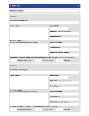 Company Application Discretionary Management Agreement