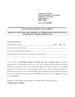 MEDICI E SANITARI NON MEDICI IN FORMAZIONE SPECIALISTICA