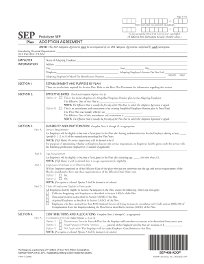 SEP Universal Simplified Employee Pension Plan