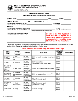 BSA-Medical-form-and-OTC-document - tenmileriver