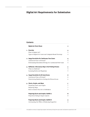 Digital Art Submission Checklist