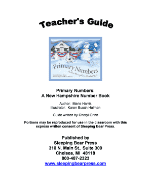 Primary Numbers Activity Book