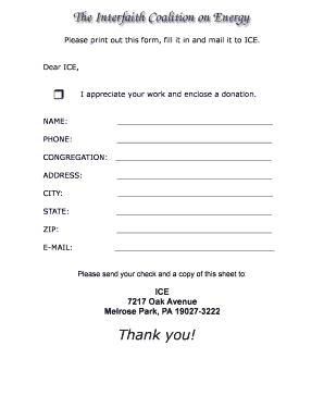 Donation Form