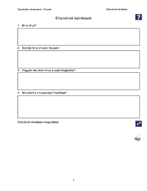 Operating Systems Virus Quiz