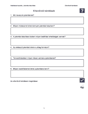 Database Management Report Creation