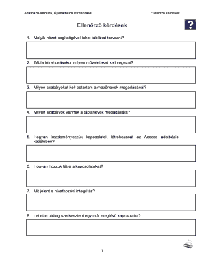 Database Management Quiz