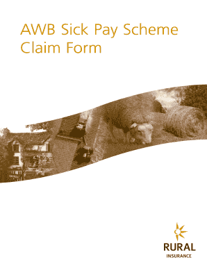 AWB Sick Pay Scheme Claim Form