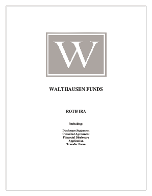 Roth IRA Custodial Agreement
