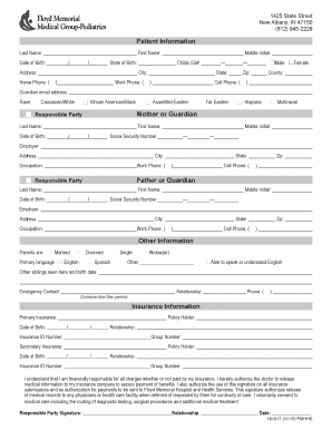 Patient Information Form