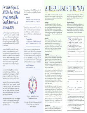 AHEPA Membership Application Form
