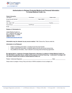 Authorization to Release Medical Information