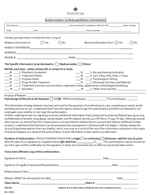 Authorization to Release Medical Information