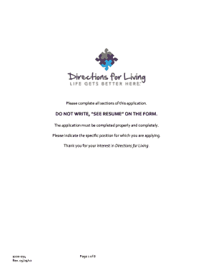 Employment Application Form