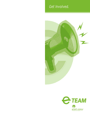 Growth Energy eTeam Membership Form
