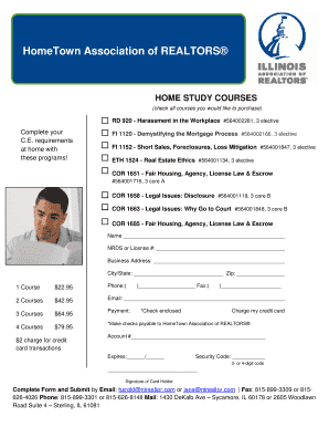 HomeTown Association of REALTORS Home Study Courses