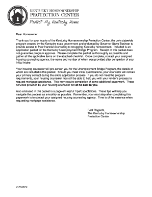Kentucky Unemployment Bridge Program Application