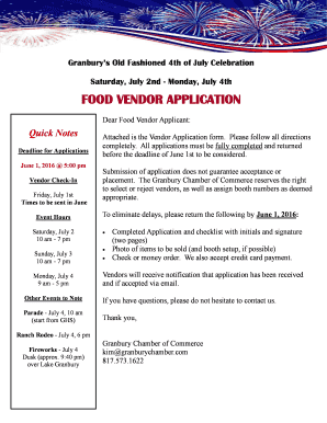 granburys old fashioned 4th of july celebration