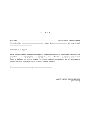 ID Copy Consent Form