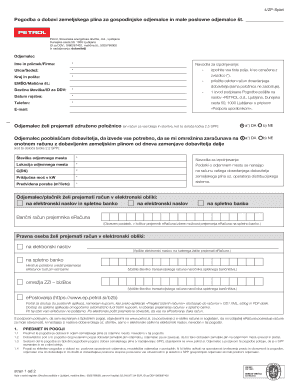Natural Gas Supply Agreement for Households and Small Businesses