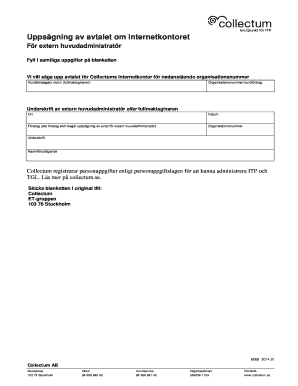 Termination Agreement for Internet Office